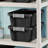Sterilite Rugged Industrial Stackable Storage Tote w/ Lid, Black