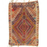 Breneshia Hand Woven Cotton and Wool Oriental Area Rug