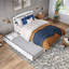 Lit plateforme en bois massif avec lit gigogne Elliana-189448749-189448784