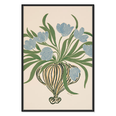 Colette "La Poire Blue Tulips" Print