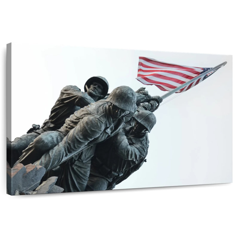 Memorial Day, 32" H x 48" W