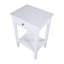 Ensemble de tables de bout avec rangement