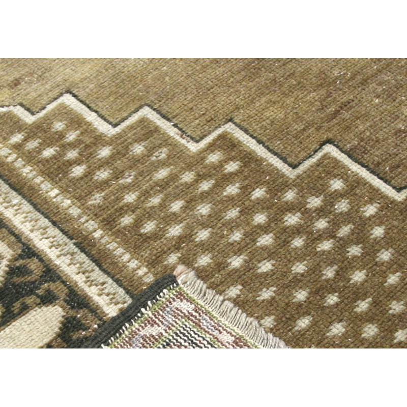 One-of-a-Kind 3'9" X 6'3" 1960s Wool Area Rug in