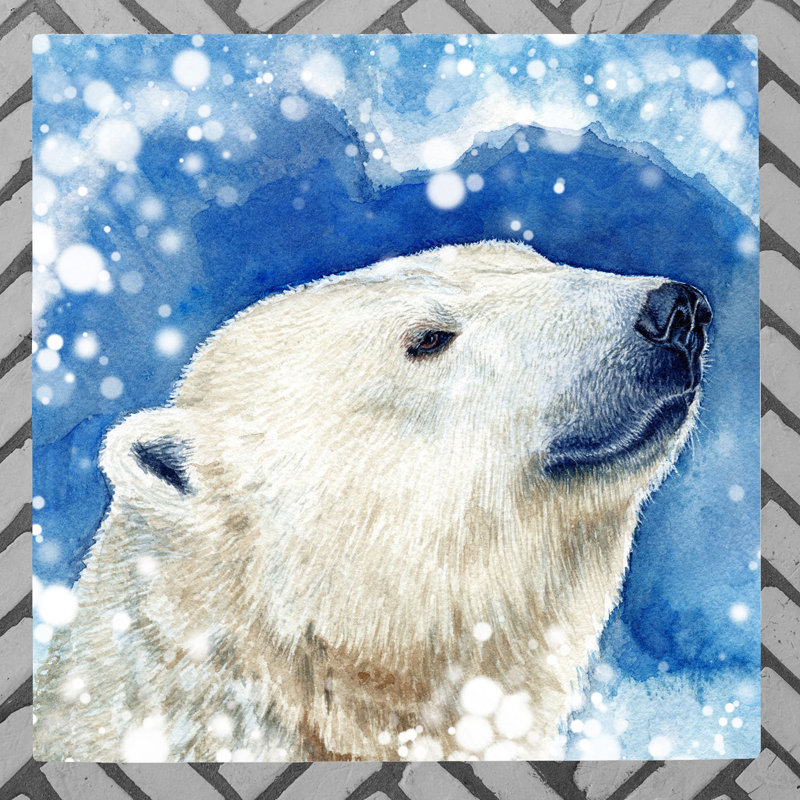 S.JONES Rustic Wall Decor on Ceramic
