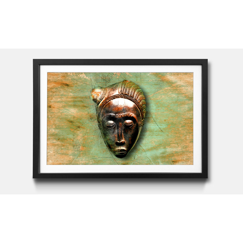 African Mujer - Single Picture Frame Print, 40cm H x 60cm W