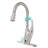 Dual-Sensor Touchless Kitchen Faucet with Pull-Down Activation, Infrared Sensor and 3-Function Sprayer-104942278