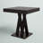 Pedestal Bar Table-1893540746