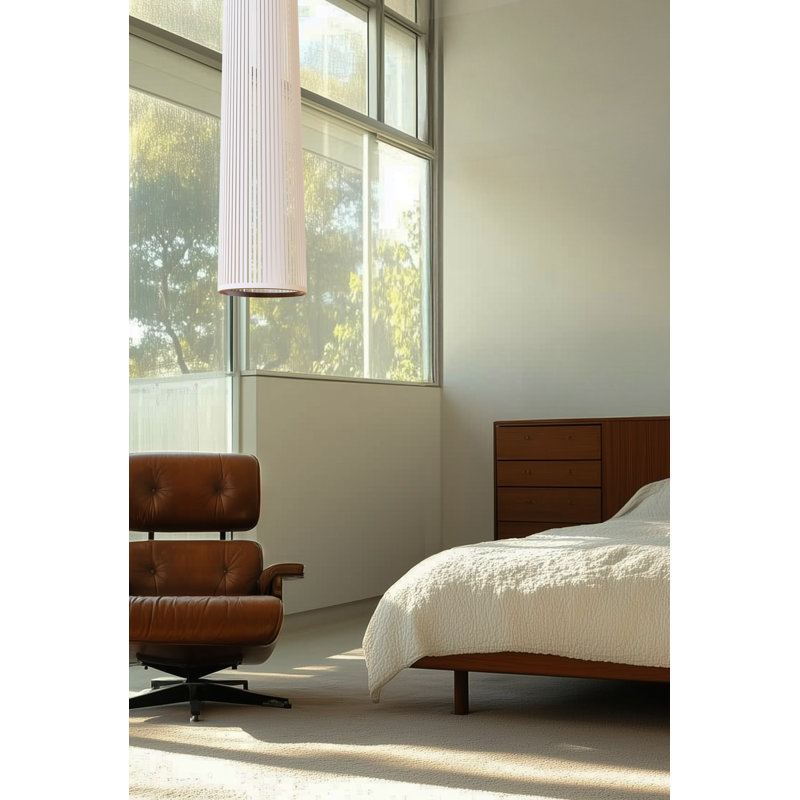 Solis 72 Flush Lamp - White, White, 72