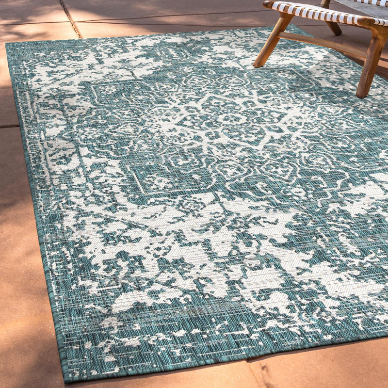 Jill Zarin Dubai Indoor/Outdoor Rug, Rectangle 6'1" x 9'