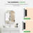 Pelaga Recessed Framed Metal Medicine Cabinet-1209676453-1209676454