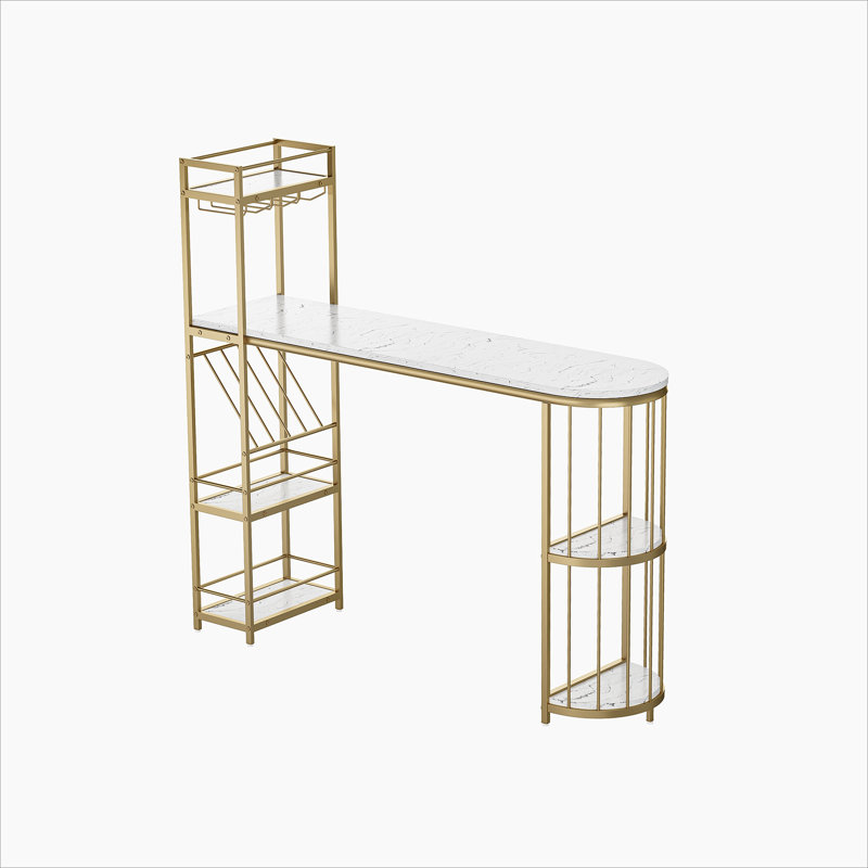 Hernaldo Metal Base Dining Table