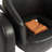Chryssi Faux Leather Swivel Barrel Chair-223788700