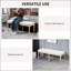 Banc de chambre 46 po