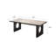 Bureau de 74,74 po en granit blanc luxueux et haut de gamme-126734000