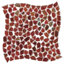 Komorebi Pebble Mineral Ice Gray Polished Glass Mosaic Tile-1158714032