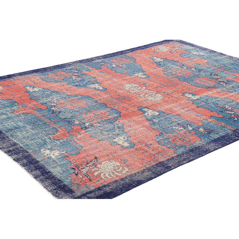 One-of-a-Kind 7'2"X9'7" Hand Knotted Area Rug