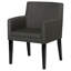 Chaise de salle à manger rembourrée Yorkshire Grey (ensemble de 2)
