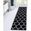 Tapis noir à motif géométrique Bruges-163975256