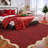 Scalloped Washable Rugs for Living Room Neutral Area Rugs Ultra-Thin Non Slip Large Bedroom Carpet Indoor Stain Resistant Contemporary Carpet for Dining Room Dorm-898703015-898702929