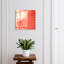 Wall mounted key box, Opens to the right, 30x30x5, Black, A geometric pattern full of energy and color, 