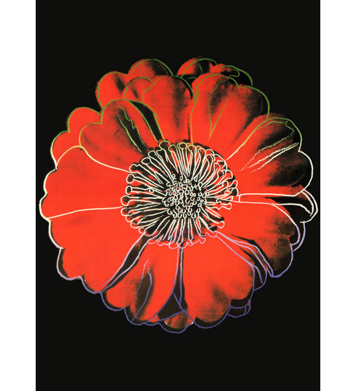 Fleur pour le dôme Tacoma, v. 1980, H 18 po x l 13 po