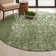 Machine-Washable Stain Resistant Abstract Area Rug