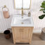 Meuble-lavabo simple autoportant de 23,6 po avec dessus en céramique Gela-88622996
