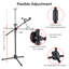 Yescom 12 paquets Microphone Boom Support à bras Double Pinces micro Trépied réglable Support de téléphone-121646879