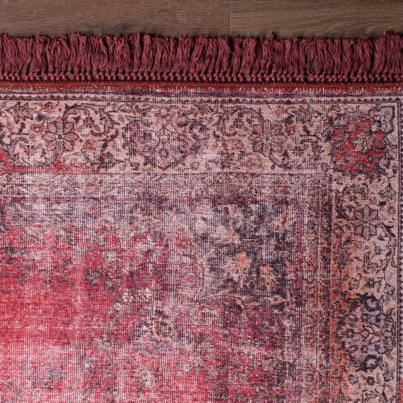 Luxurious Machine Washable Carpet, 100% Polyester, 7.5 x 10.8 Feet | Pile Height: 0.2 Inches, 1850 g/m² | Recycled Poly Cotton Underside, Easy Care, Perfect for Living Room & Bedroom, Soft & Durable Design