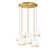 Leaf 8 - Light Dimmable Geometric Chandelier