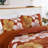3 Piece Botanical Floral Quilt Set  with Pillow Shams Soft Lightweight Flower Bedding Set for All Season-122272495-122272497