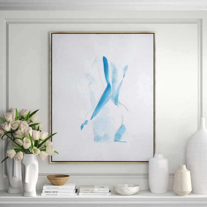 Beauty Of Love I Print by Helen Parker, 46.5" H x 37.5" W, Image Brush Gel