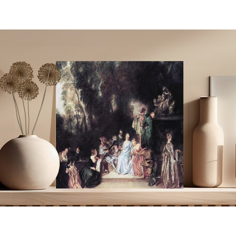 Pledger Wrapped Canvas Print Set, 14x14