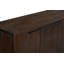 Buffet Bernard à 6 portes en bois d'acacia massif brun moderne Barista