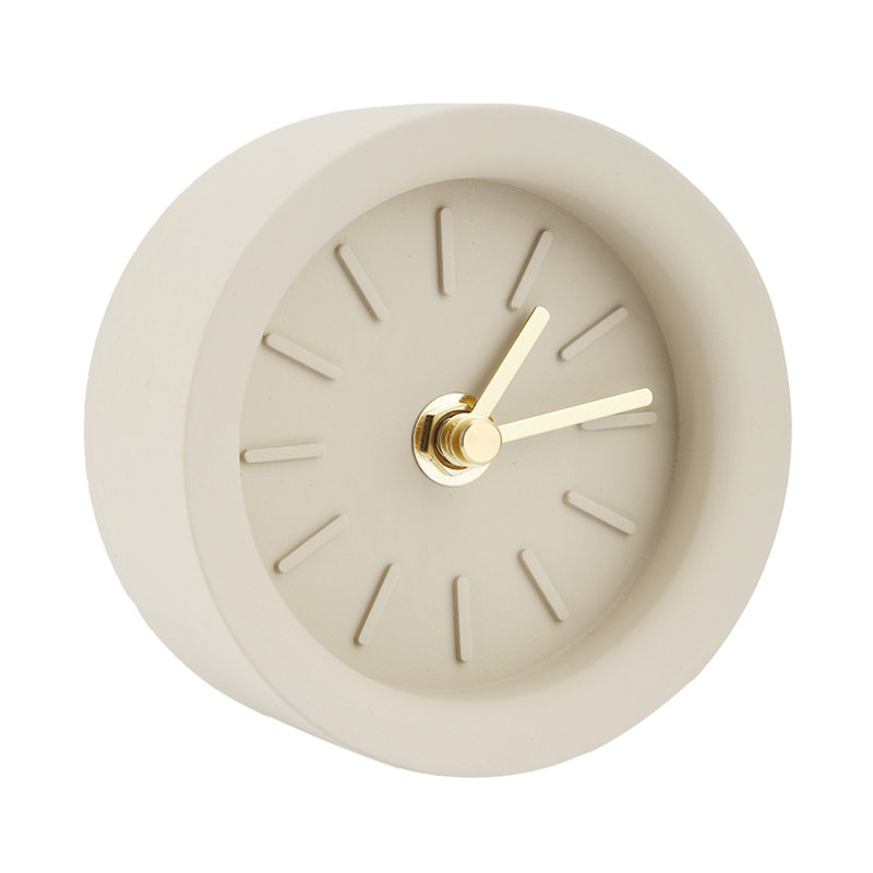 Home Decor, Ultra-silence Technology Concrete Clock  for Office Kitchen