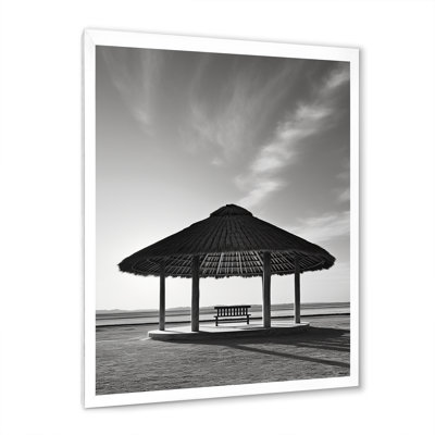 Mimalisme plage, sable, paysage sur toile