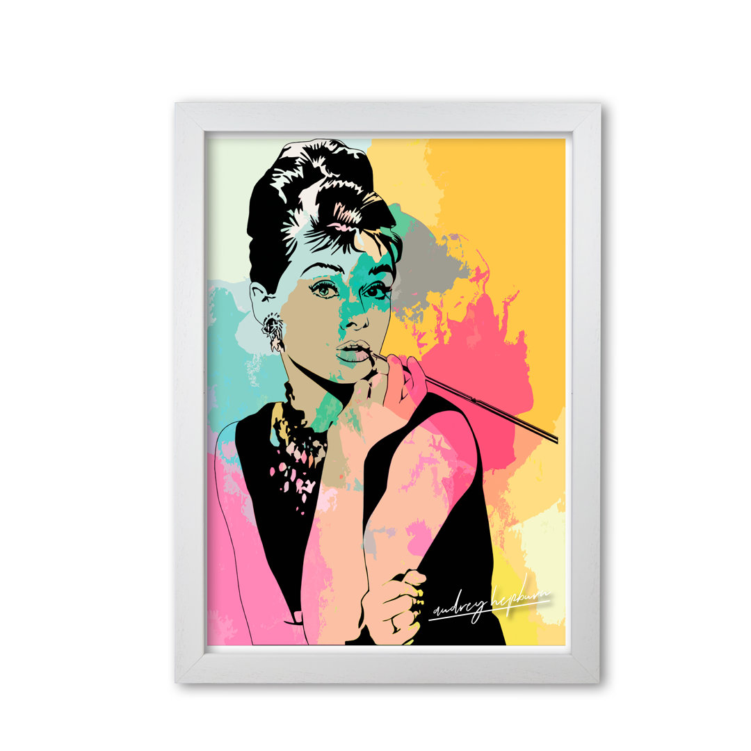 Audrey Hepburn - Single Picture Frame Print