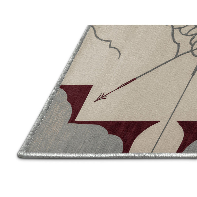 Tapis angulaire, Rectangle de 5 pi x 8 pi