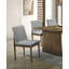 Ensemble de chaises en tissu 2 pièces
