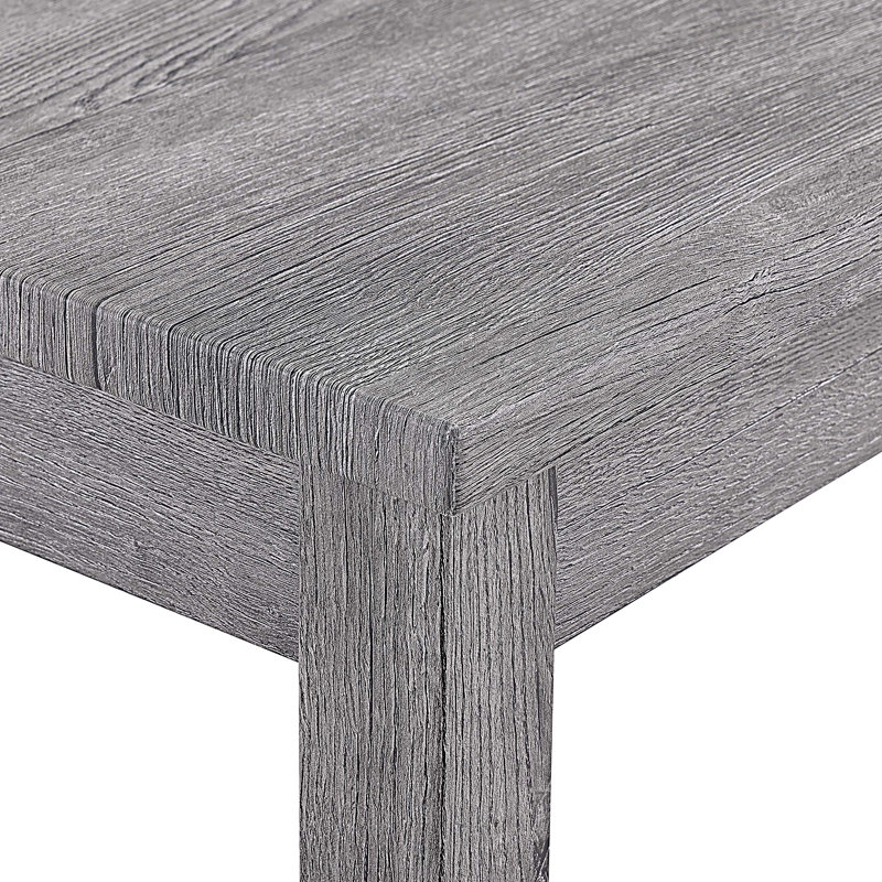 Shayleigh 5 - Person Four Leg Dining Set, Gray, Gray, Gray