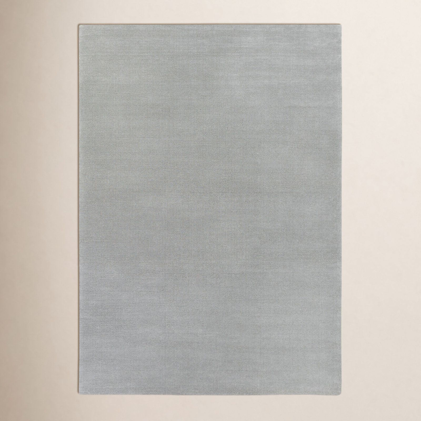 Crowe Gray Hand-Loomed Wool Rug, Rectangle 12' x 15'