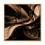 Art abstrait abstrait vague brune - art mural moderne sur toile-38727026-38727031