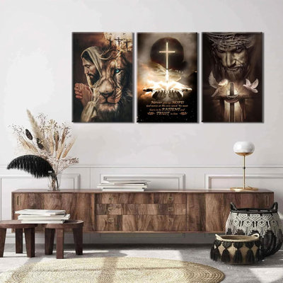 3 Piece Wrapped Canvas Wall Art