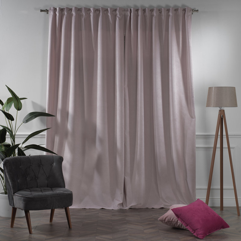 Decorative Double Panel in Matt, Extra Wide X Extra Long, L 52 po x L 72 po, 74 - rose clair