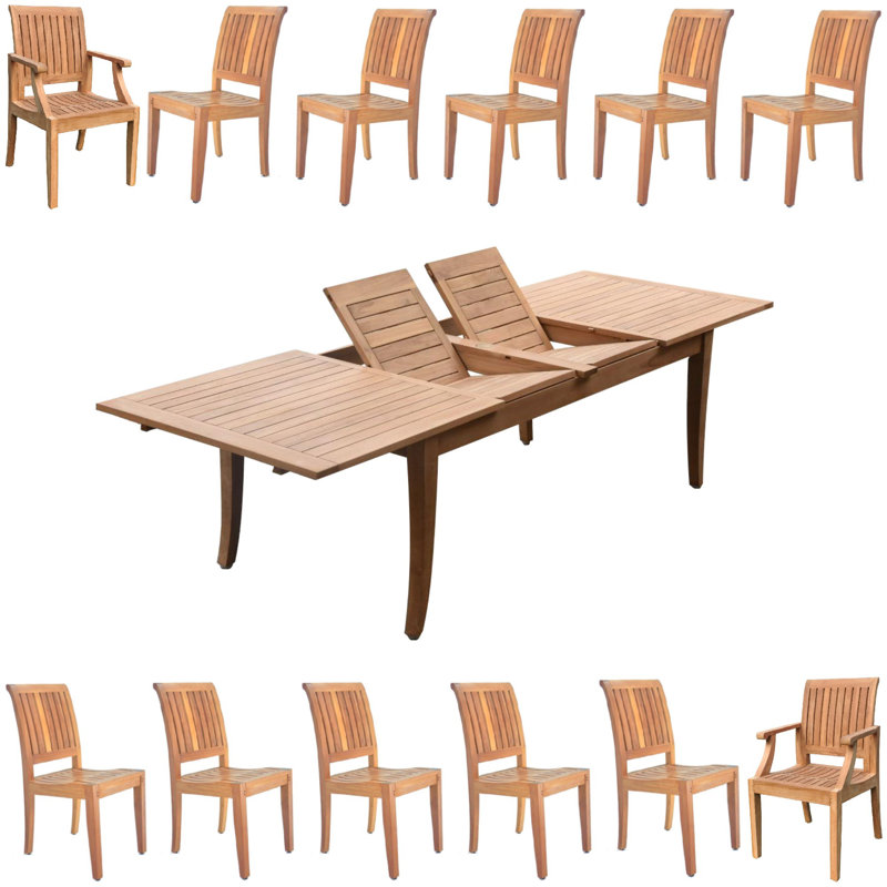 Ensemble repas d'extérieur Lagos, 12