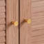 Armoire d'entrée scandinave en bois massif