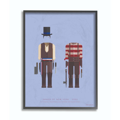 " Gangs Of New York Famous People Characters Fashion Design "