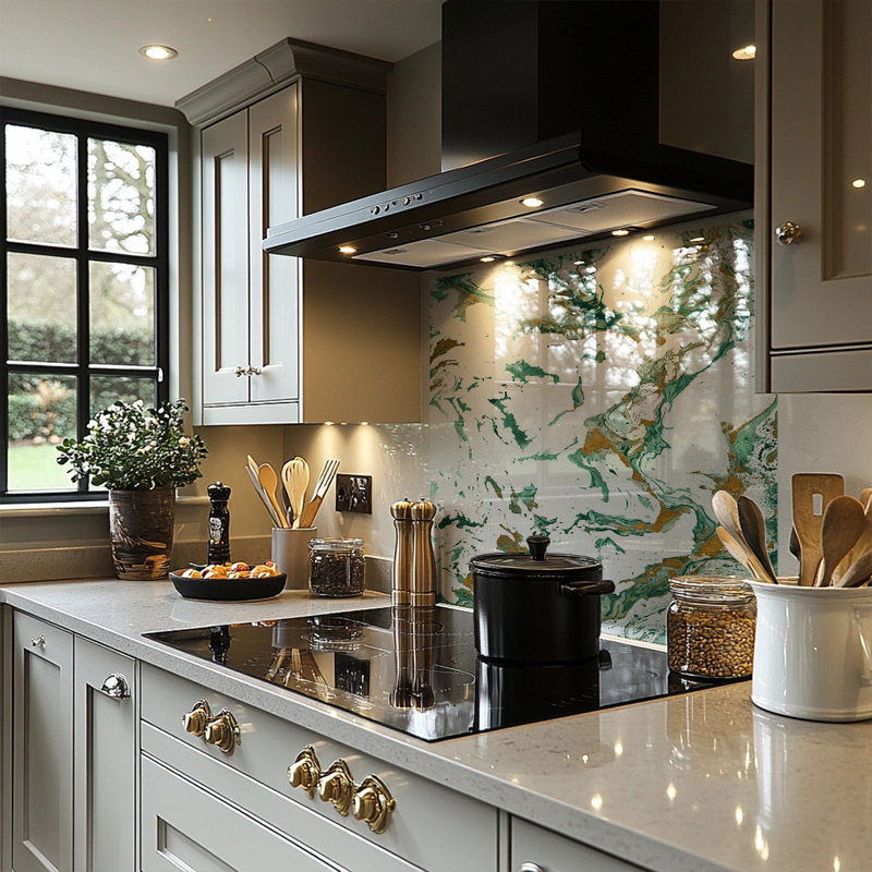 Marble Splash Back, 50cm L x 60cm W