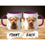 11oz Watercolour Schnauzer Design Coffee Mug-410177928