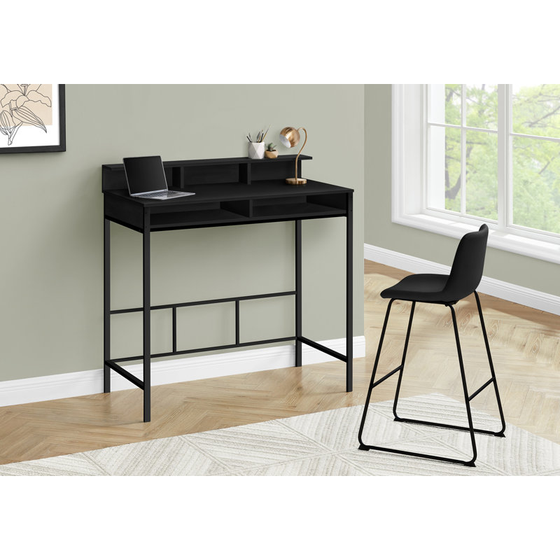 Bureau d'ordinateur, Noir